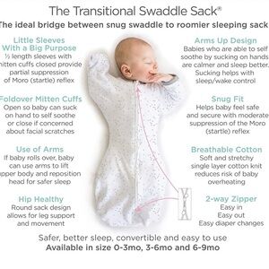 Amazing Baby Transitional Swaddle Sack